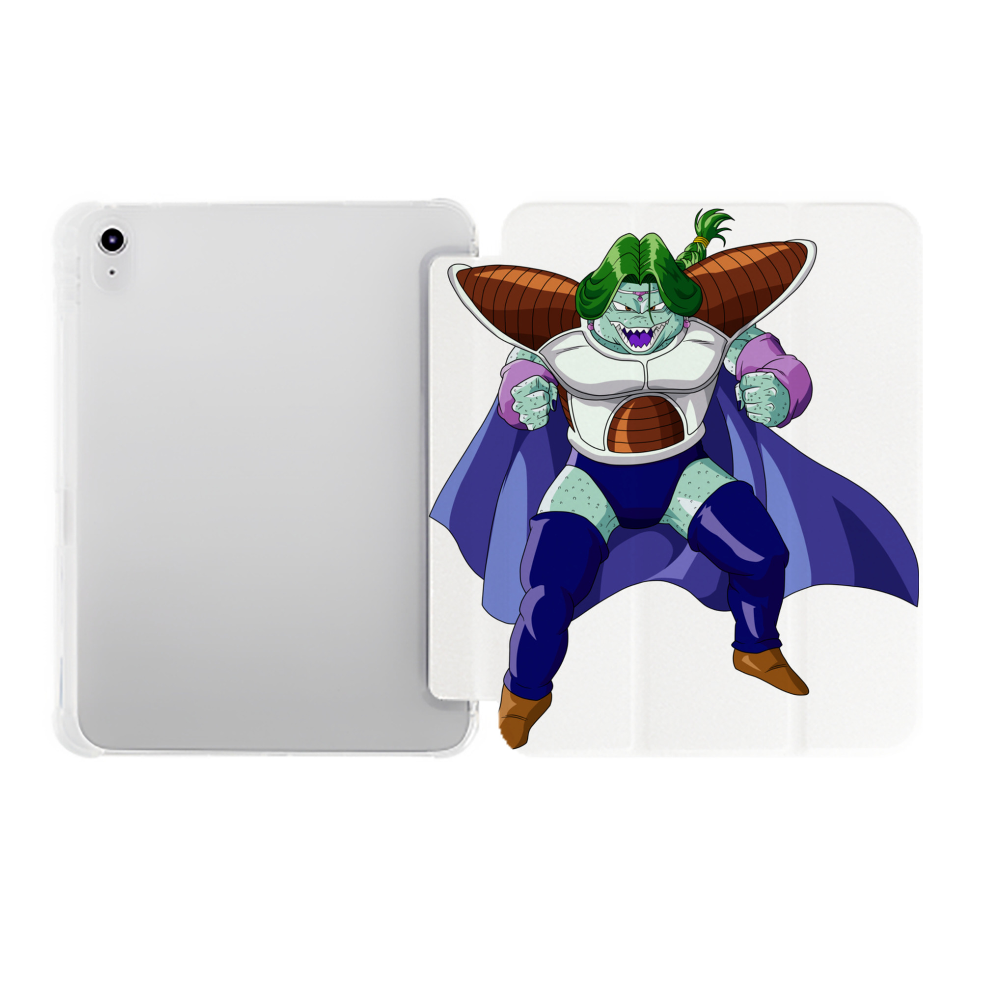 （画像用） ドラゴンボール DRAGON BALL IPad ケース ペン収納付き 三つ折りスタンド PUレザー×シリコン 対応機種9.5/10.5/10.9インチ